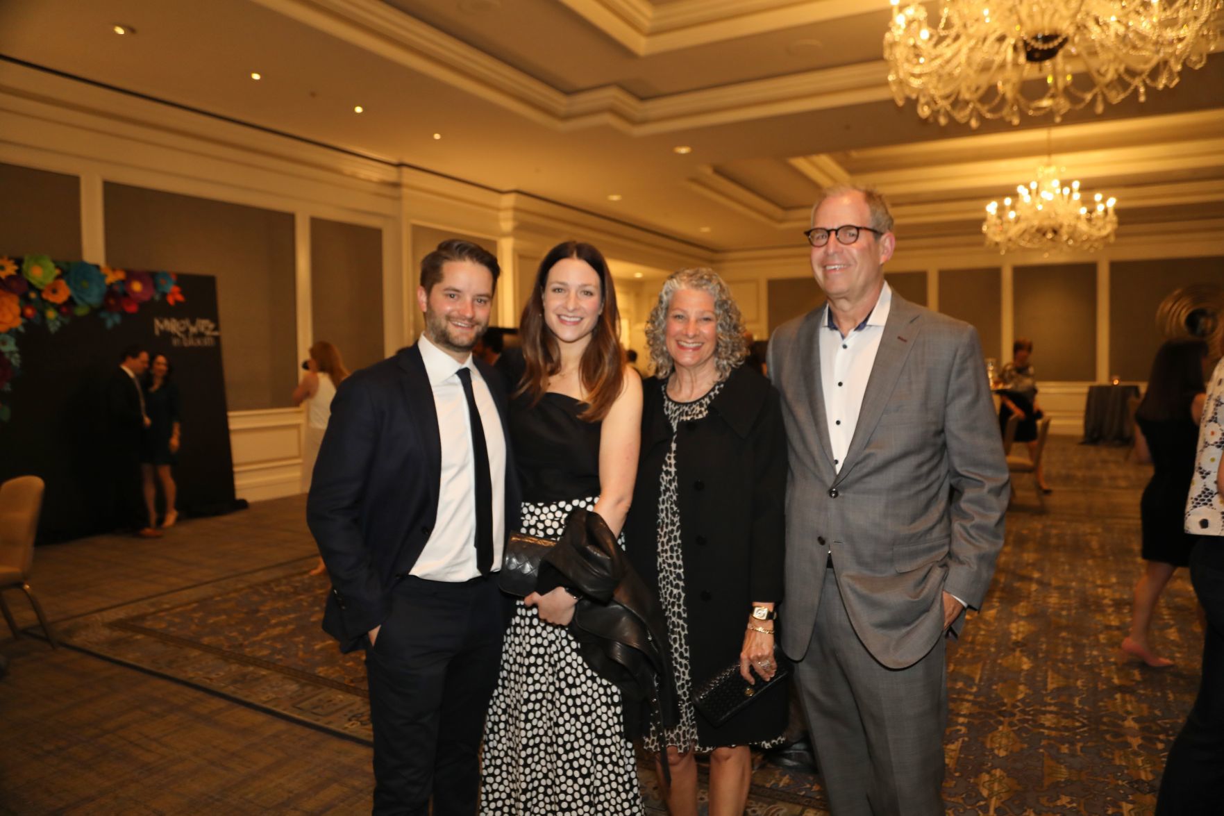 Rachael and Joel Brightfield, Carol and Michael Staenberg